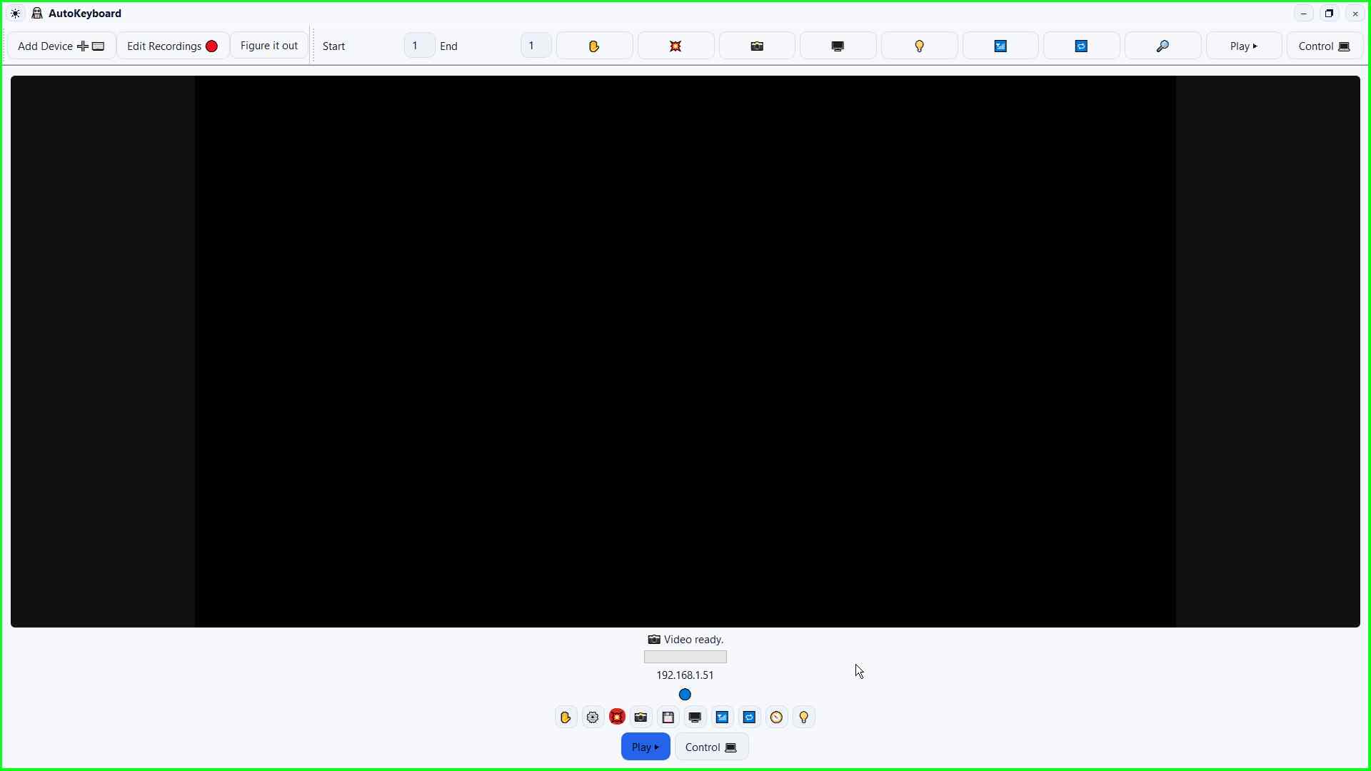 Step 1 screenshot: AutoKeyboard window focused.
