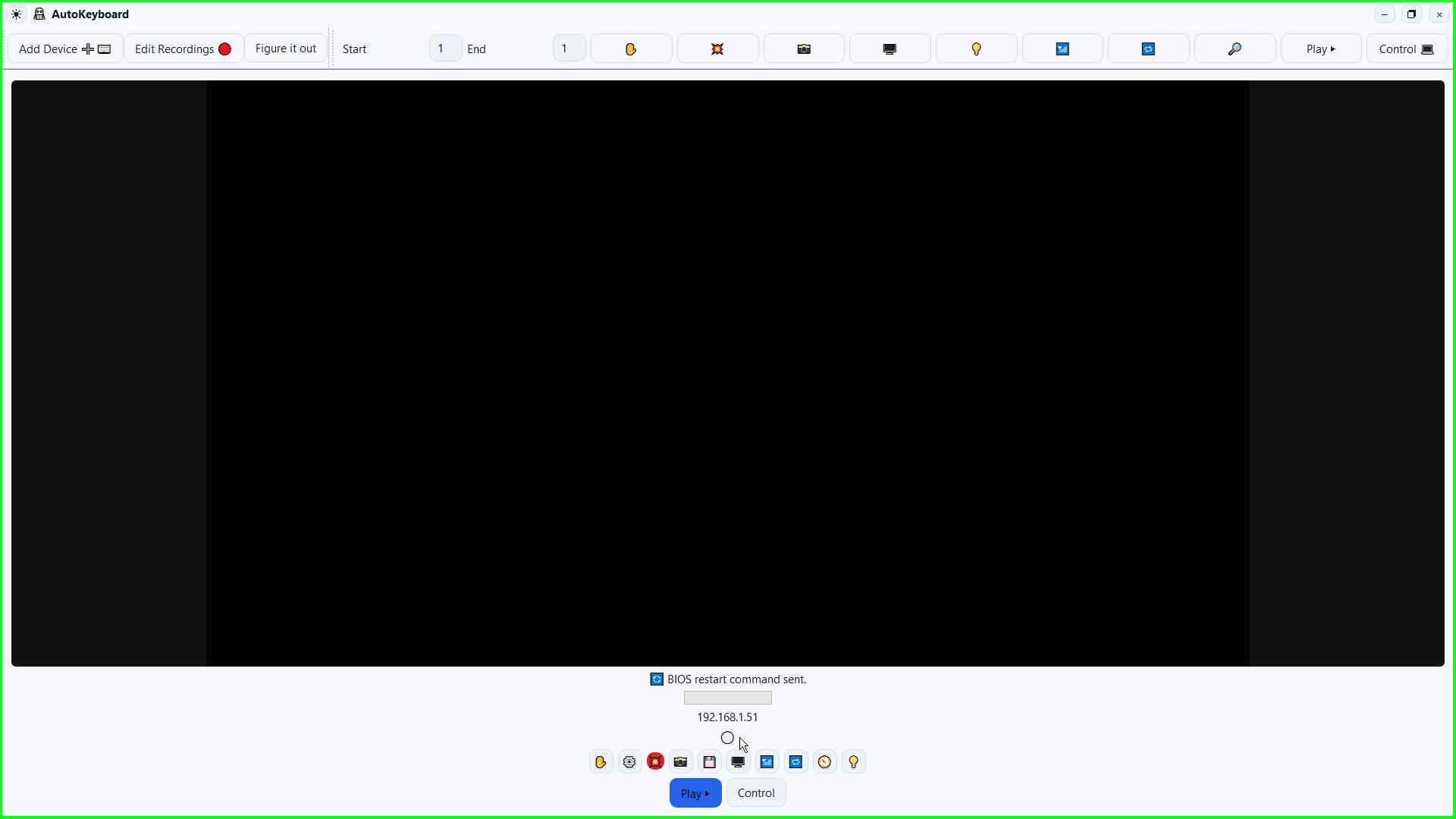 Step 5 screenshot: Circle label in AutoKeyboard.